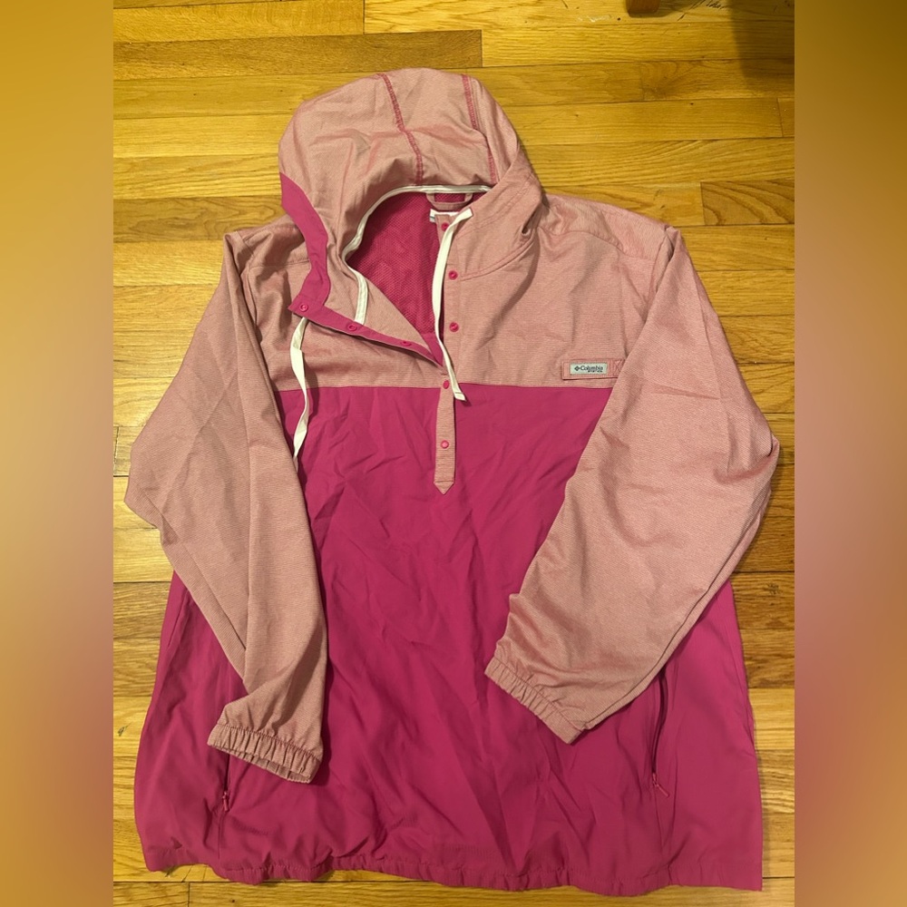 Like New 2x Pink Columbia Pullover